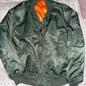 Military Style Bomber Jacket